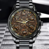 Personalized Hunting & Fishing Watch – Custom Name Outdoor Adventure Gift